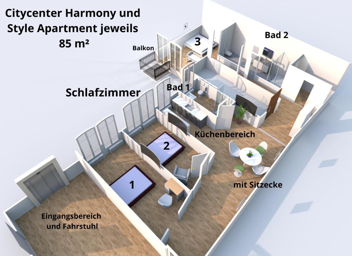 Appartamento Residenz City-center *